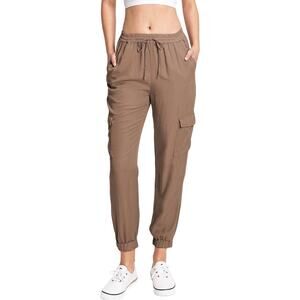 ✨NWT Love Tree Women's Juniors High Rise Tencel Joggers